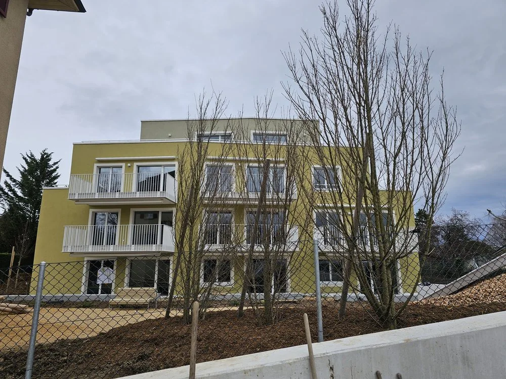 Isolation périphérique sur immeuble neuf laine de roche Nyon - DOK Façades